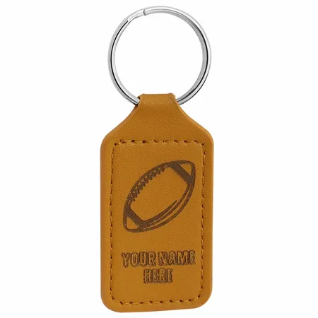 Durable Debossed Leather Keychain Durable Debossed Leather Keychain - Imprint Now - UK