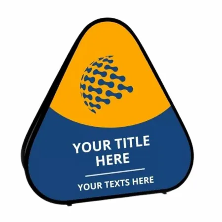 Triangle Pop-up Banners - Imprint Now - UK