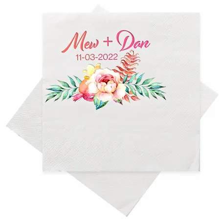 Servilletas personalizadas - Imprint Now - UK