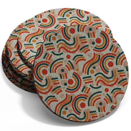 Hard Diatom Mud Coaster - Imprint Now - UK