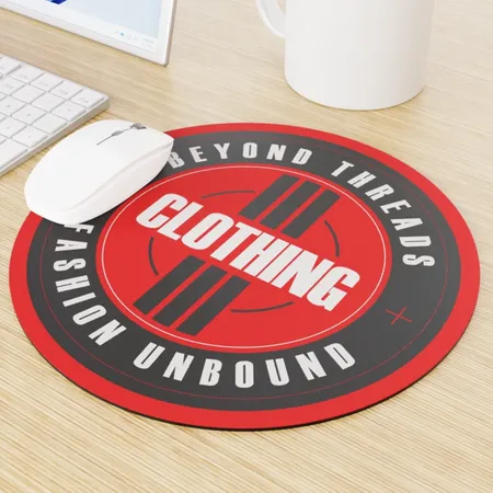 Custom Round Mouse Pad Custom Round Mouse Pad - Imprint Now - UK