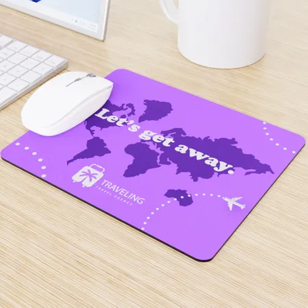 Custom Printed Rectangular Mouse Pad Custom Printed Rectangular Mouse Pad - Imprint Now - UK