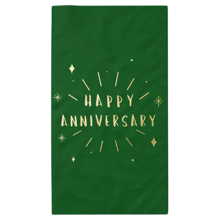 Custom Foil Stamped Towel Napkin - Imprint Now - UK