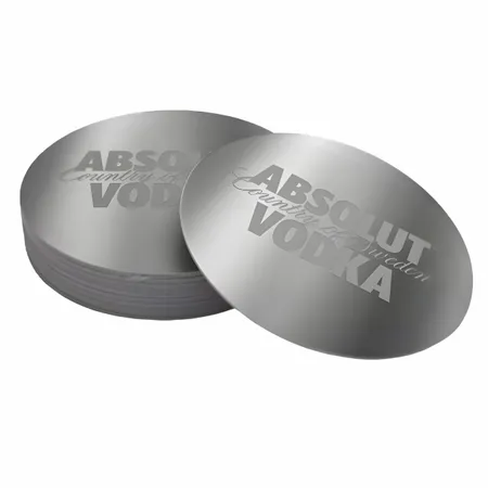 Stainless Steel Coaster - Imprint Now - UK