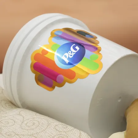 Metallic Gold Paper Stickers Metallic Gold Paper Stickers - Imprint Now - UK