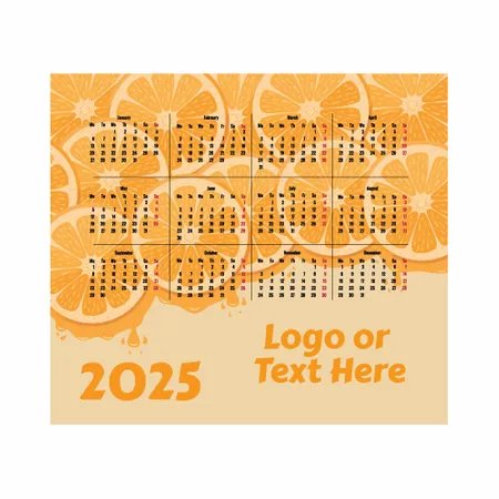 Custom Orange Mouse Pad - Imprint Now - UK