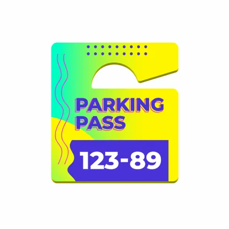2.75 in. x 3 in. Parking Passes 2.75 in. x 3 in. Parking Passes - Imprint Now - UK