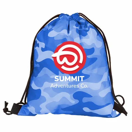 Camouflage Drawstring Bag Camouflage Drawstring Bag - Imprint Now - UK