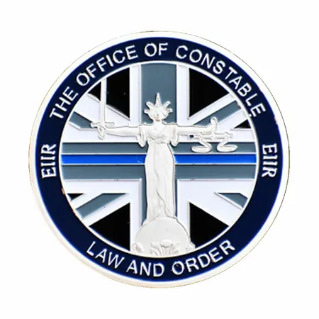 Hard Enamel Challenge Coin Hard Enamel Challenge Coin - Imprint Now - UK