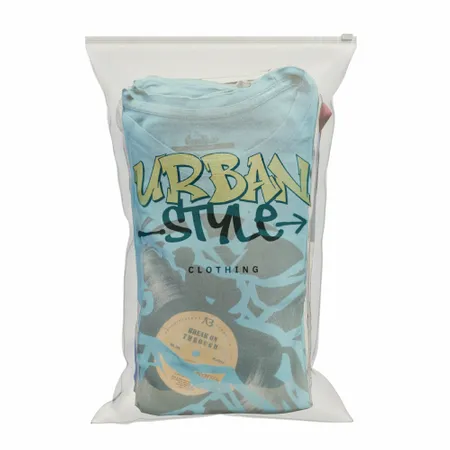 Zipper Frosted Bag - Imprint Now - UK