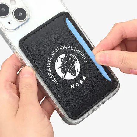 Leather Phone Wallet with Side Slit - Imprint Now - UK