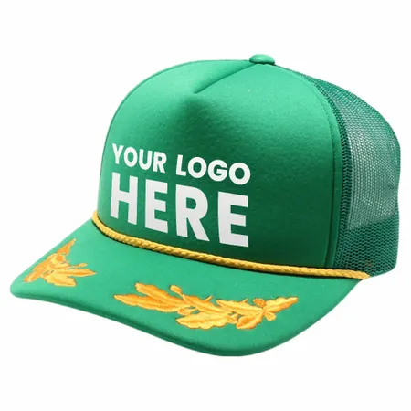 Pitbull Cambridge PB321 5 Panel Sponge Bay Leaf Hat - Imprint Now - UK