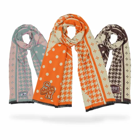 Cosy Cotton Polyester Scarves - Imprint Now - UK
