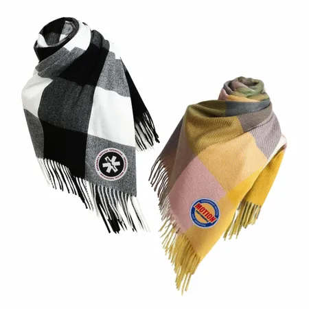 Plush Polyester Scarves - Imprint Now - UK