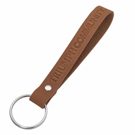 Leather Keychain Leather Keychain - Imprint Now - UK