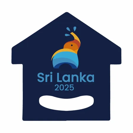 Breezin' House Plastic Hand Fans - Imprint Now - UK