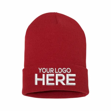 Waffle Cuffed Knit Beanie - Imprint Now - UK