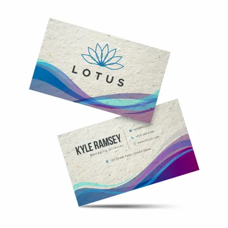 ECO Seed Paper Business Card - Imprint Now - UK