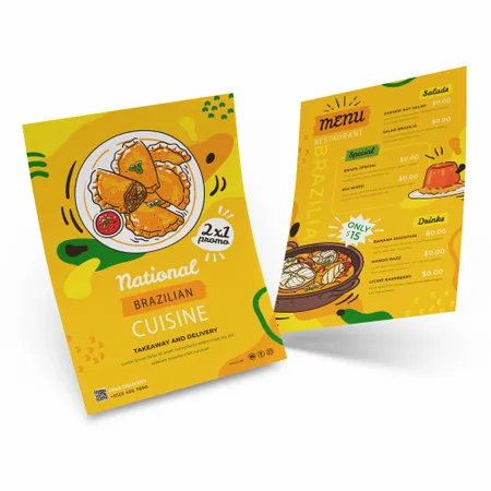 Menu Card - Imprint Now - UK