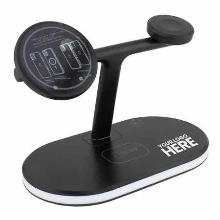 3-in-1 Magnetic Wireless Chargers - Imprint Now - UK