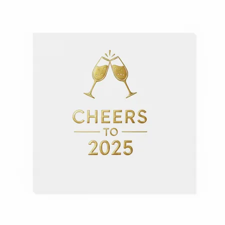 New Years Napkins - Imprint Now - UK