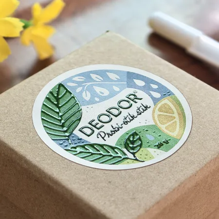 Raised Spot UV Stickers - Imprint Now - UK