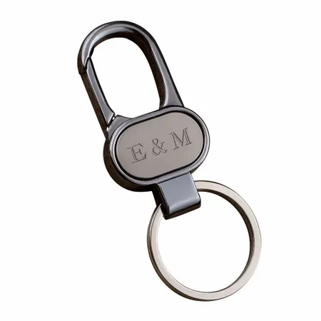 Caribiner Metal Keychain - Imprint Now - UK