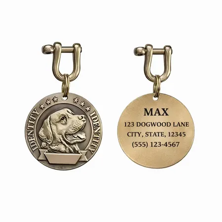 Copper Dog Tags - Imprint Now - UK