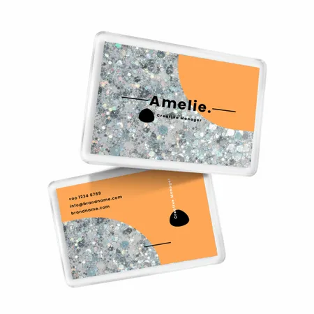 Acrylic Quicksand Card - Imprint Now - UK
