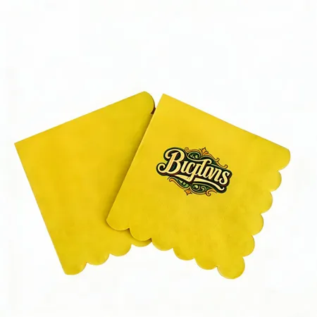 Scallop Beverage Napkins - Imprint Now - UK