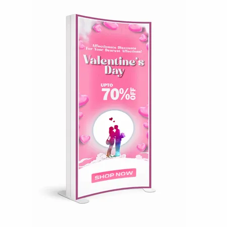 SEG Curved Lit Display - Imprint Now - UK