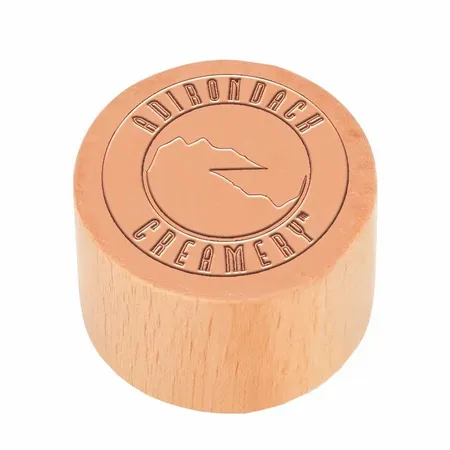 Round Wood Rubber Stamps - Imprint Now - UK