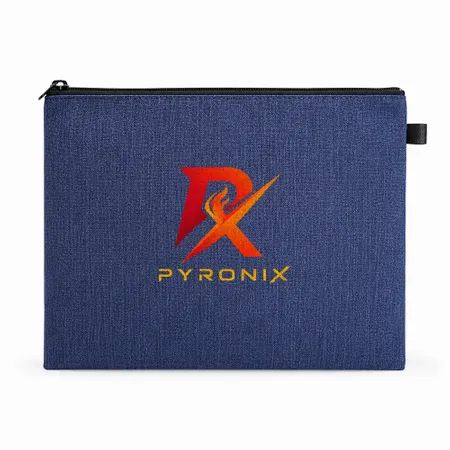 Fabric Zippered Document Bags - Imprint Now - UK
