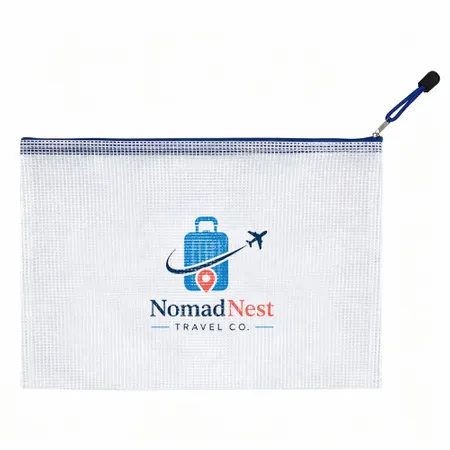 PolyWeave Zippered Document Bags - Imprint Now - UK