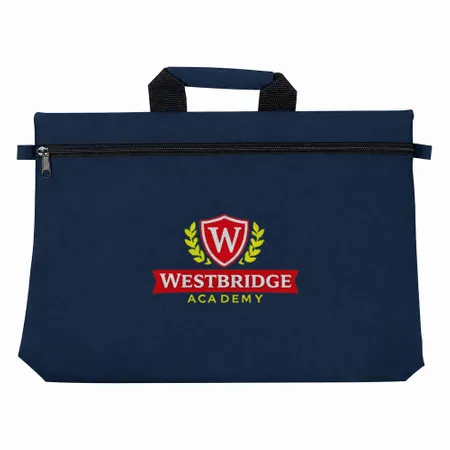 Polyester Zippered Document Bags - Imprint Now - UK