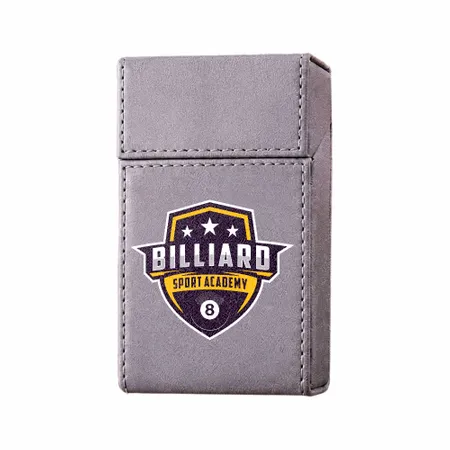 Flip Top PU Leather Full Bag Cigarette Cases - Imprint Now - UK