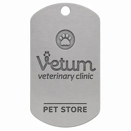 Die Struck Metal Dog Tags - Imprint Now - UK