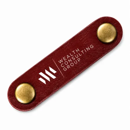 Leather Cable Tie Winders - Imprint Now - UK