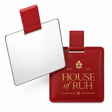 Stainless Steel Compact Mirrors - Imprint Now - UK