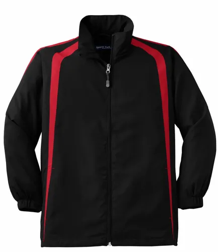 Black/ True Red