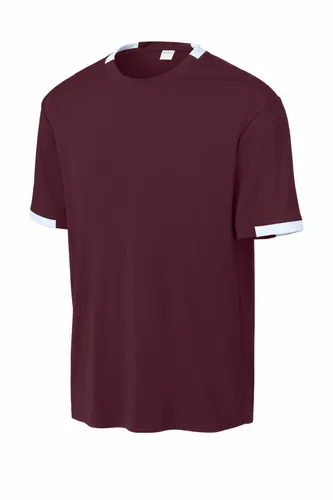 Maroon/ White