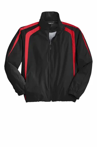 Black/ True Red