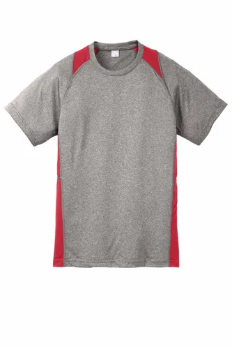 Vintage Heather/ True Red