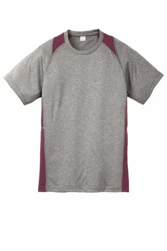 Vintage Heather/ Maroon