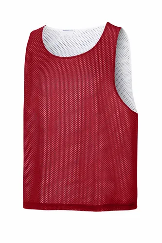 Deep Red/ White