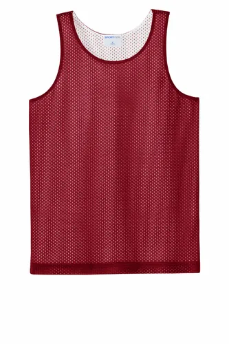 Deep Red/ White