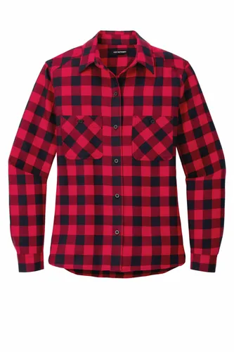 Red/ Black Buffalo Check