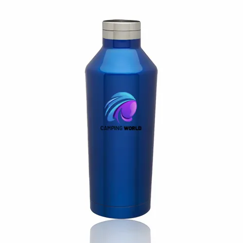 17oz Water Bottle with Ring Handle (Hibiscus Purple)