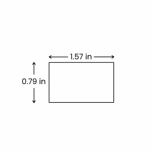 2 x 4 cm