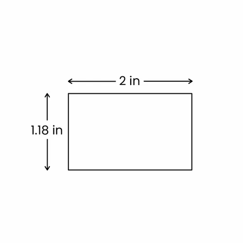 3 x 5 cm